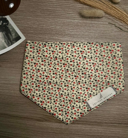 Vintage Pet Bandana-Blossom Symphony